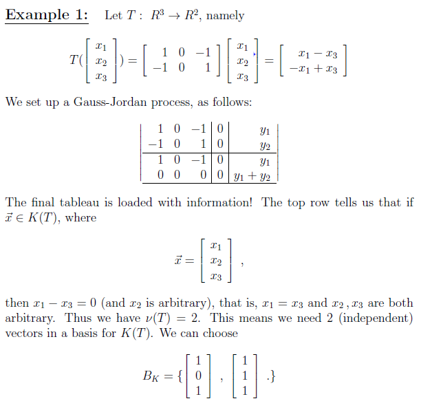 What Is The Domain Of A Linear Transformation