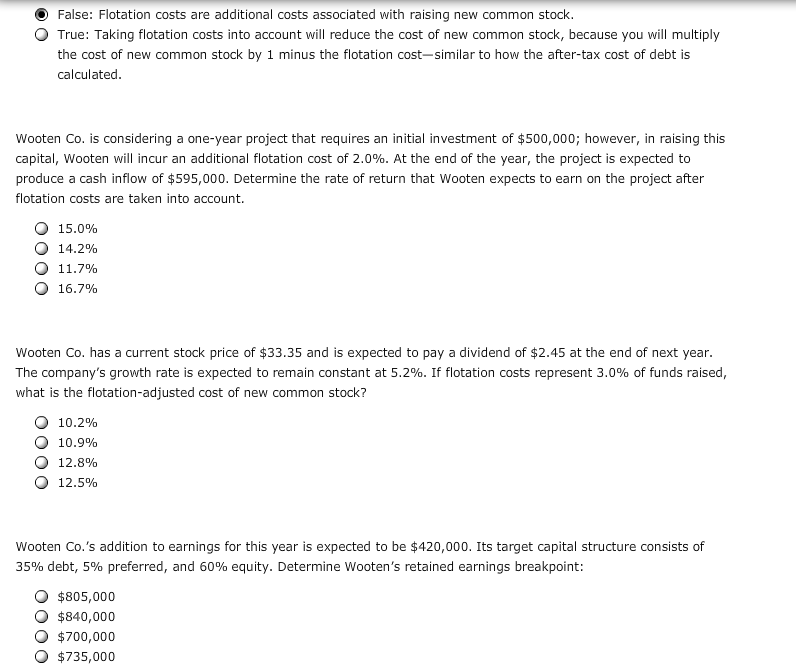 solved-false-flotation-costs-are-additional-costs-chegg