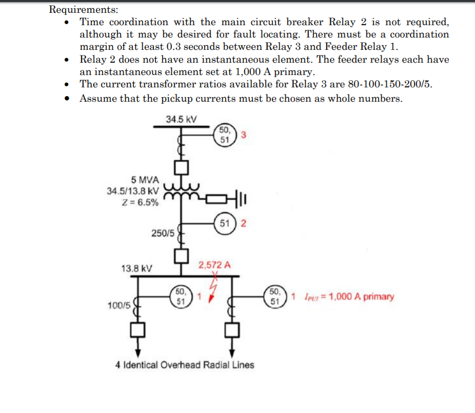 Solved Consider the substation oneline diagram shown in