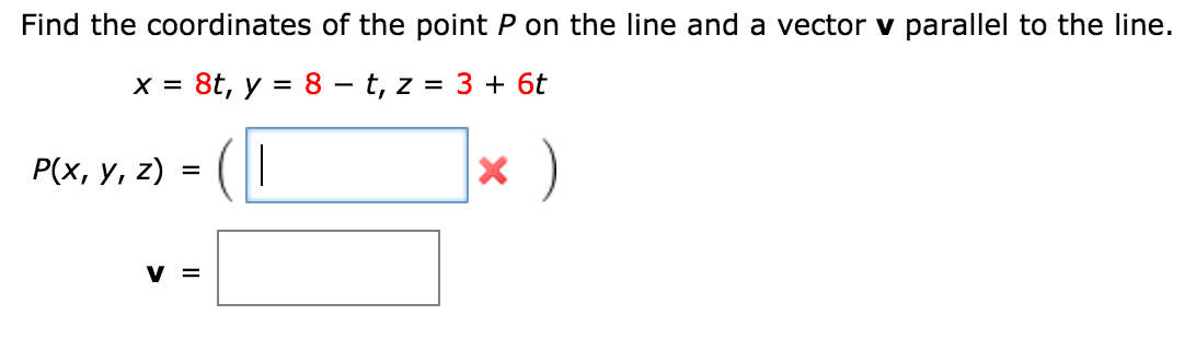 The X Coordinate Of A Point P Is Twice Solved Find the coordinates of the point P on the line and a | Chegg.com