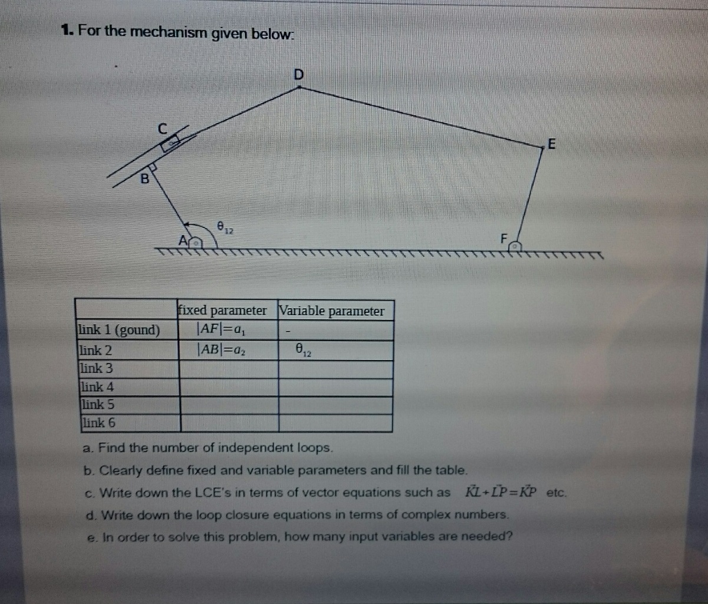 solved-1-for-the-mechanism-given-below-12-ttarmmm-xed-chegg