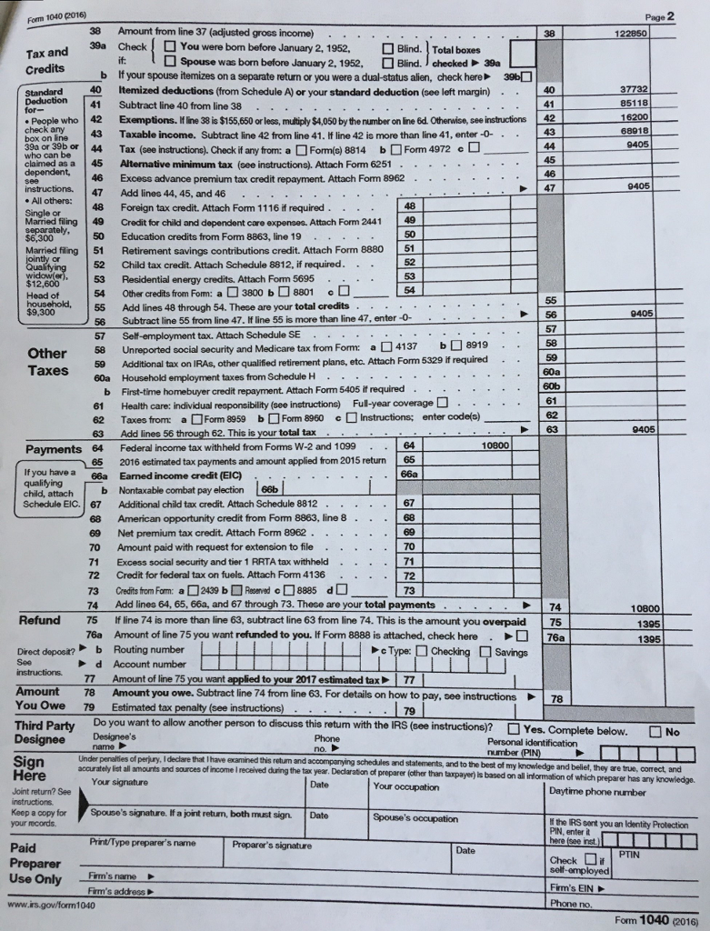 Prepare an Ohio State Income Tax Return, Form IT | Chegg.com