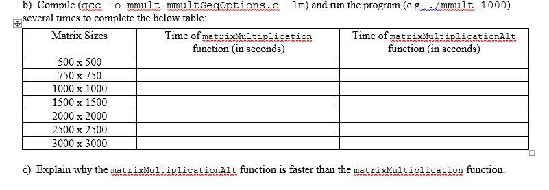 Solved USE C PROGRAMING LANGUAGE. At the end of the page | Chegg.com