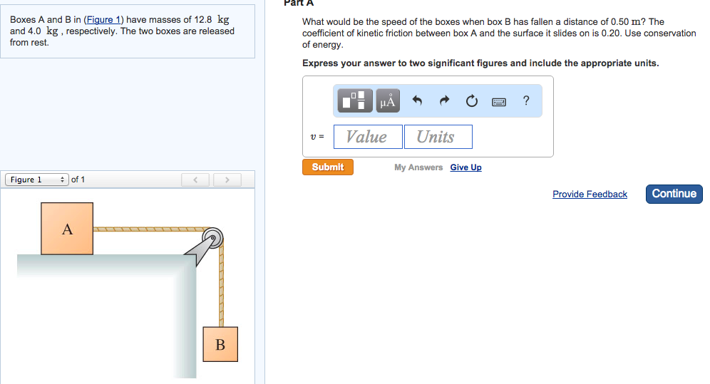 Solved Boxes A and B in (Figure 1) have masses of 12.8 kg | Chegg.com