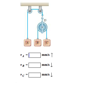Solved The Three Blocks Shown Move With Constant Velocities Chegg Solved The Three Blocks Shown Move With Constant Velocities Chegg