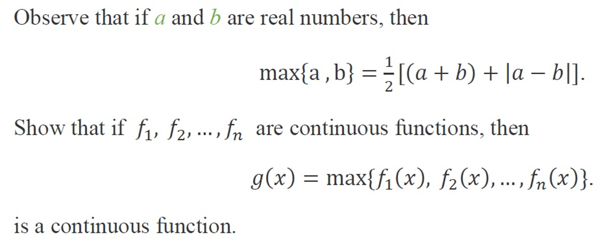 Solved Course: Elementary Analysis (Real Analysis). Topic: | Chegg.com