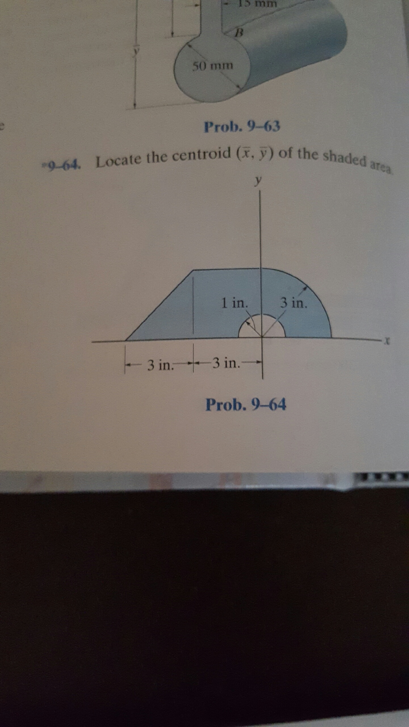 Solved Locate The Centroid X Y Of The Shaded Area