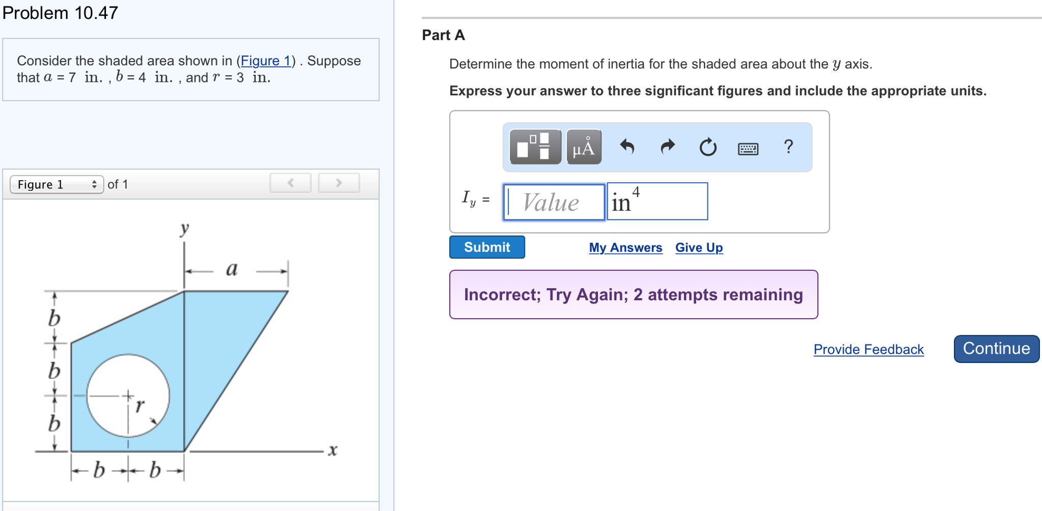 Solved Consider The Shaded Area Shown In (Figure 1). Suppose | Chegg.com