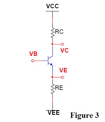 Solved Find values for the collector voltage and emitter | Chegg.com