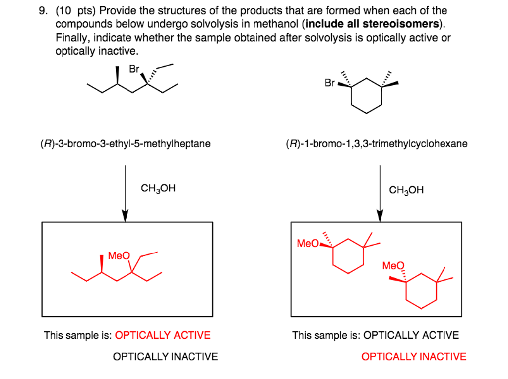 Solved Why is there not an inverted product in structure on | Chegg.com