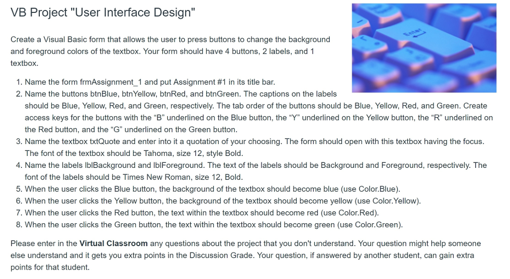 Solved Please help me with this programming assignment | Chegg.com