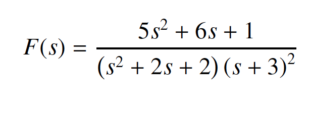 Solved Use partial fraction expansions to find the inverse | Chegg.com