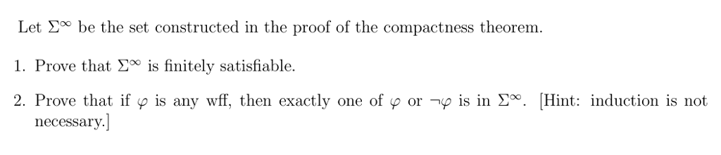 24 A Mathematical Introduction To Logic If ? Is | Chegg.com