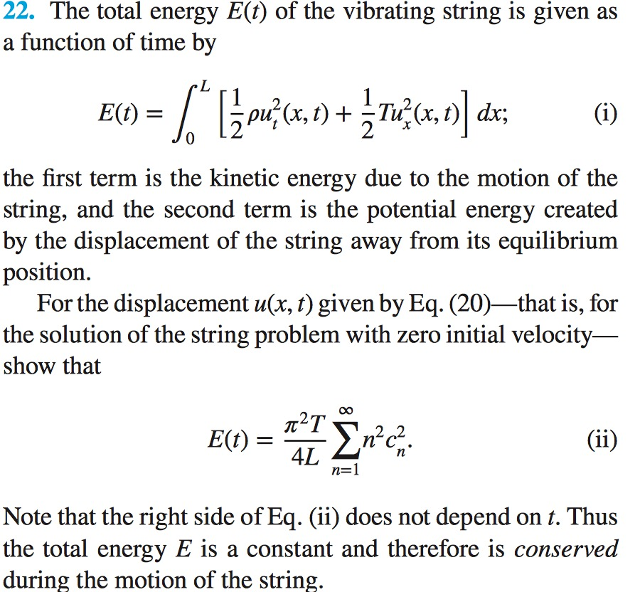 the-total-energy-e-t-of-the-vibrating-string-is-chegg