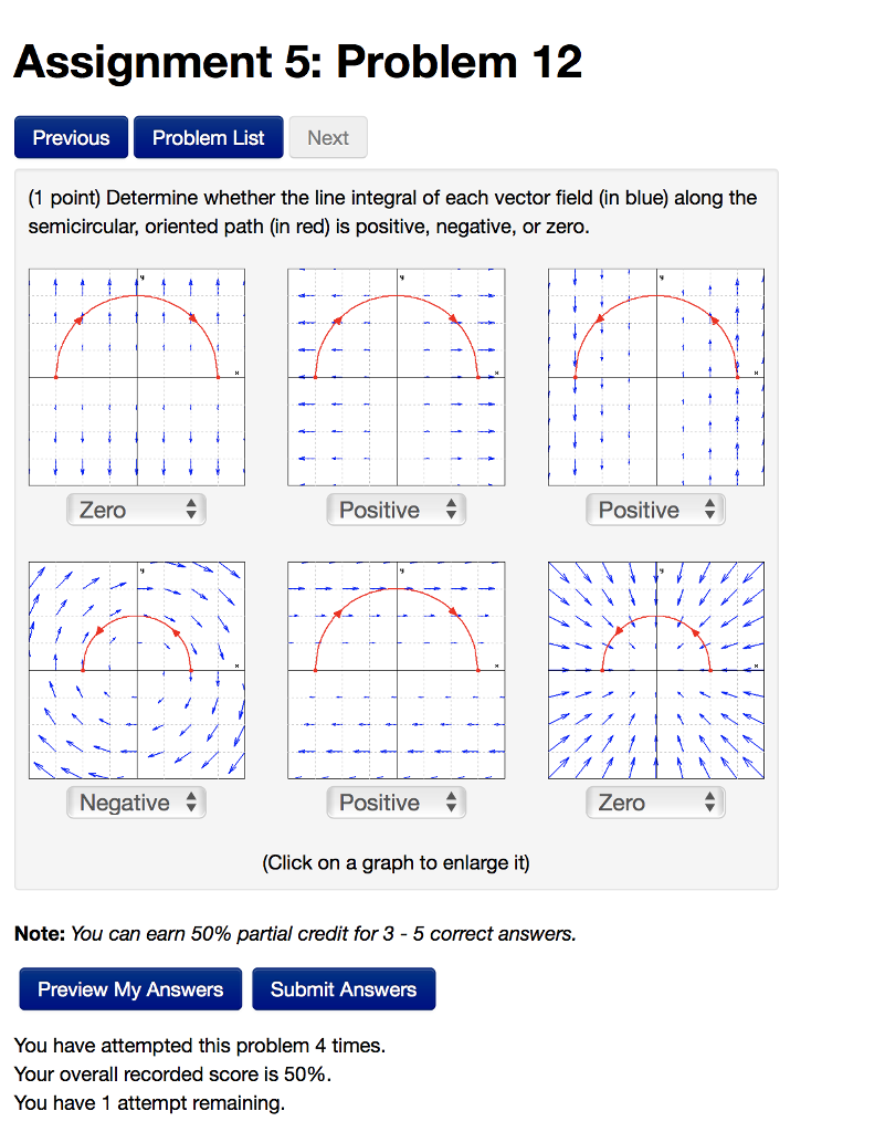 Solved Assignment 5: Problem 12 Previous Problem List Next | Chegg.com