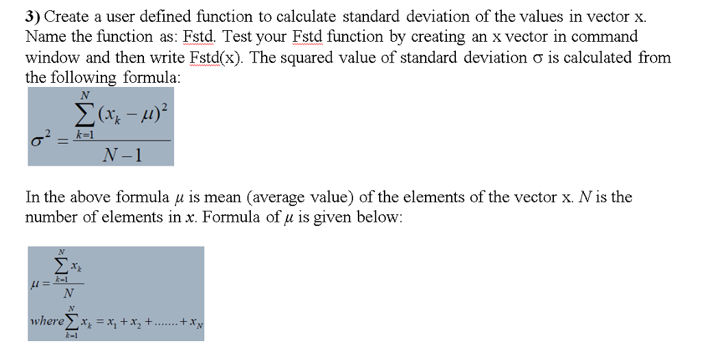 Solved 3) Create a user defined function to calculate | Chegg.com
