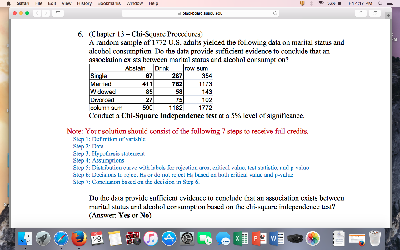 chapter 3 research methods test of association chi square