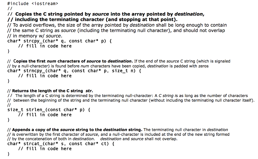 Terminating Character Strings Computer science Archive | September 13 2017 | Chegg.com