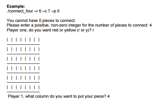 Solved Programming In C++ Game Of Connect Four Problem | Chegg.com