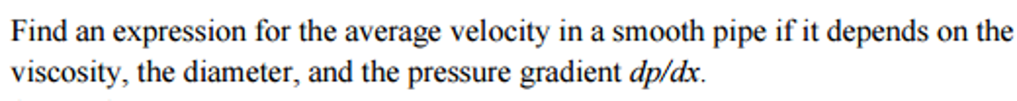 Solved Find an expression for the average velocity in a | Chegg.com