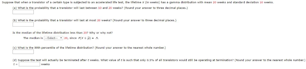 Solved Suppose that when a transistor of a certain type is | Chegg.com