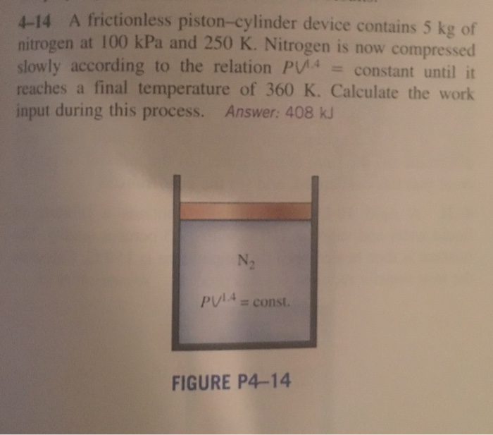 Solved A Frictionless Piston-cylinder Device Contains 5 Kg | Chegg.com