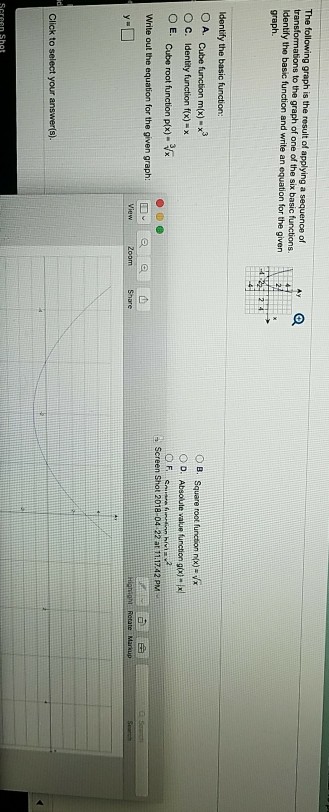 Solved The following graph is the result of applying a | Chegg.com