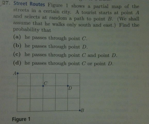 Solved Street Routes Figure 1 shows a partial map of the | Chegg.com