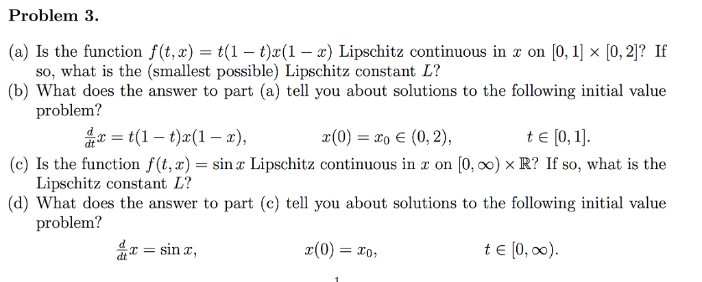 Solved Problem 3. (a) Is the function f(Lx)-t(1-t)x(1-x) | Chegg.com