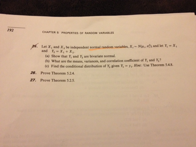 Solved Let X1 And X2 Be Independent Normal Random Variables 6723