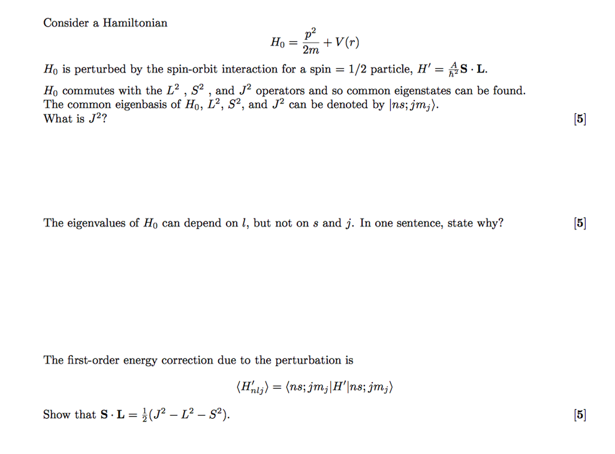 What Is Meant By The Perturbation