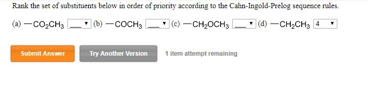 solved-rank-the-set-of-substituents-below-in-order-of-chegg