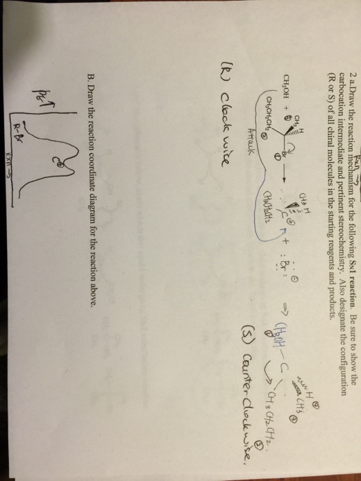 Solved Draw the reaction mechanism for the following S_N2 | Chegg.com