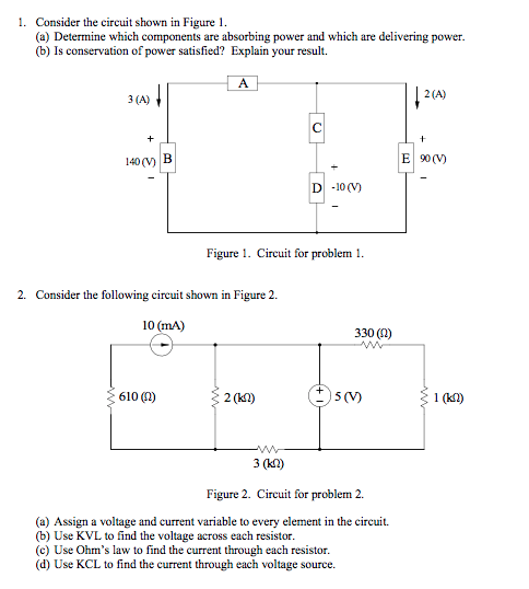 Solved Consider the circuit shown in Figure 1. Determine | Chegg.com