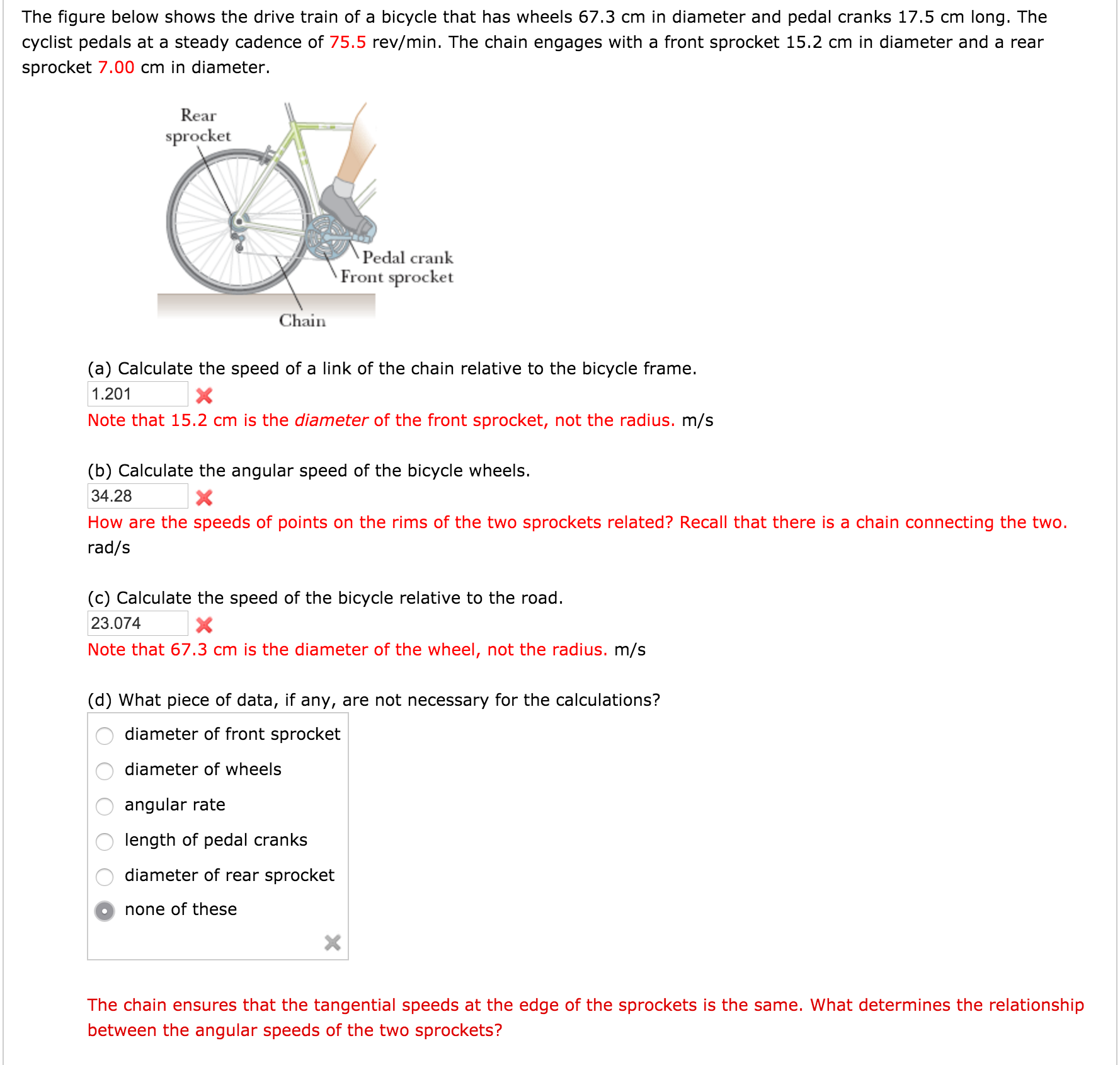 17.5 bike discount frame in cm