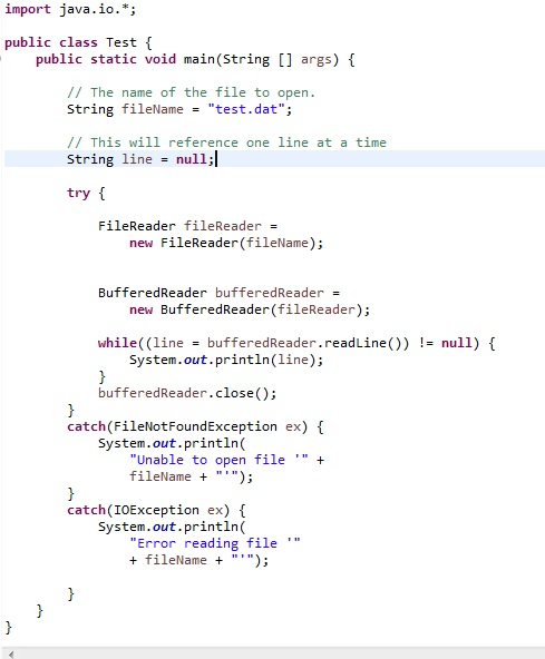 Solved Below is 2 java code. The first code is the text | Chegg.com