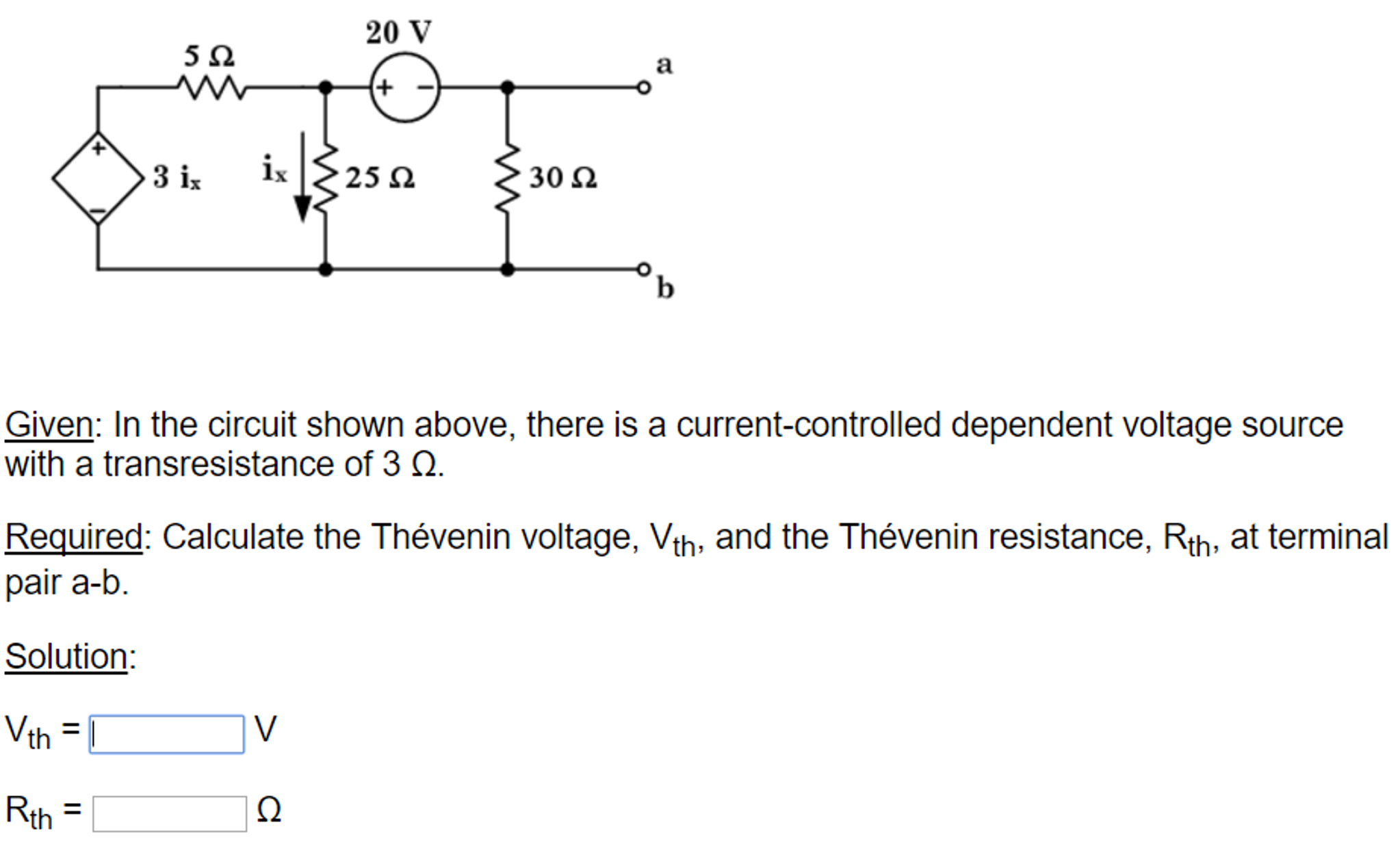 Solved In The Circuit Shown Above, There Is A | Chegg.com