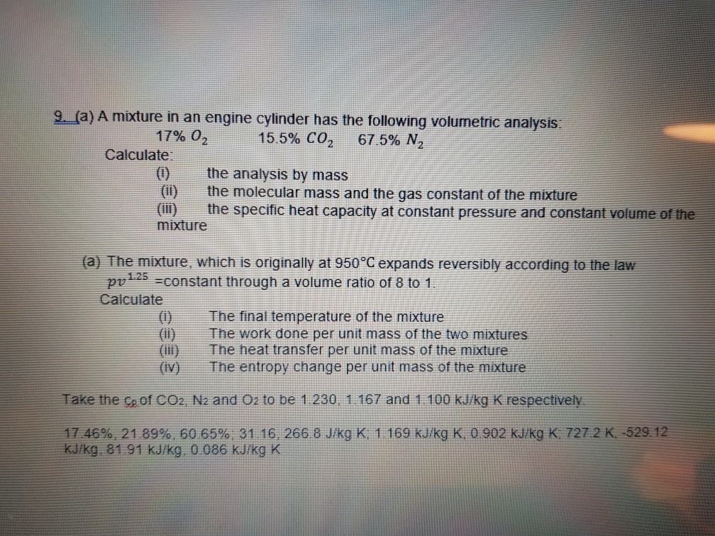 Solved Paragraph Styles 7 A rigid vessel of 1 m3 is | Chegg.com