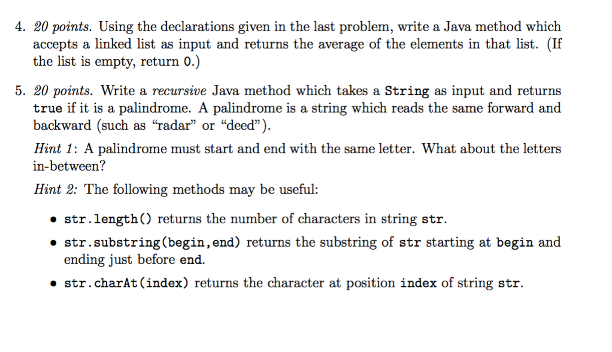 Solved Java: | Chegg.com