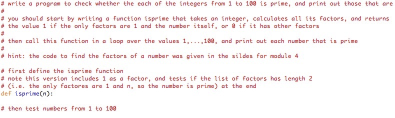 Solved # Write A Program To Check Whether The Each Of The | Chegg.com