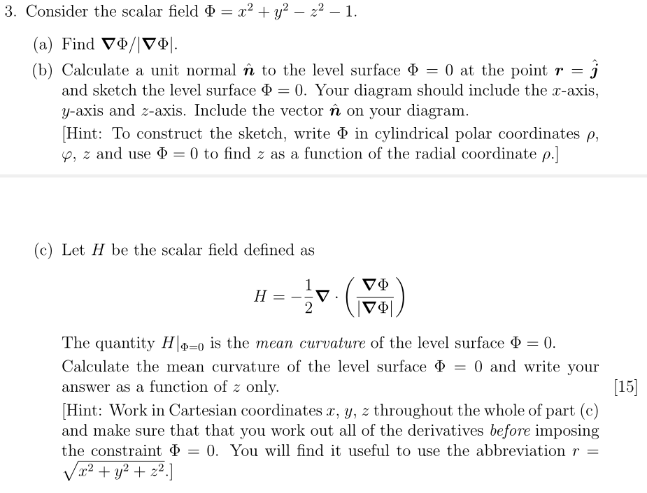 solved-consider-the-scalar-field-x-2-y-2-z-2-1-a-find-chegg