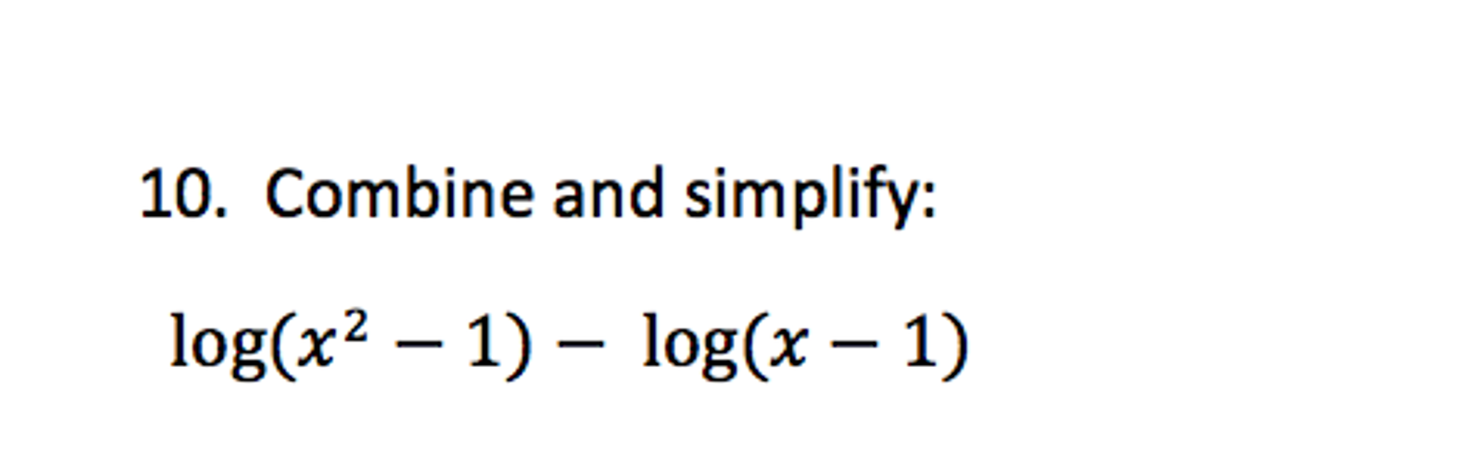 Simplify Log Base 81 Of 3