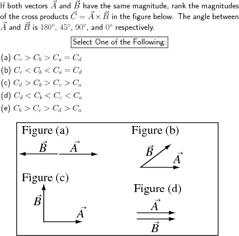 Solved If Both Vectors A And B Have The Same Magnitude, Rank | Chegg.com