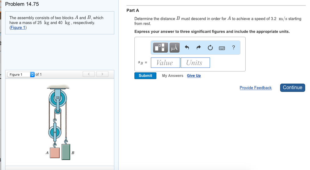 Solved The assembly consists of two blocks A and B, which | Chegg.com