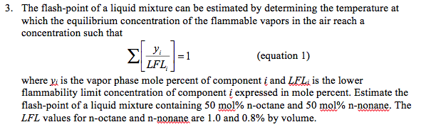 3-the-flash-point-of-a-liquid-mixture-can-be-chegg