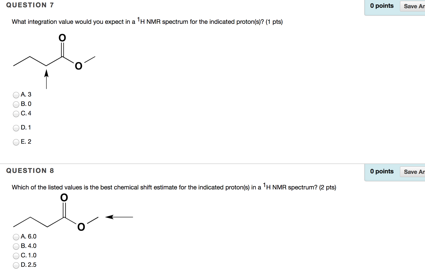 Solved The Below H NMR Spectrum Corresponds To Which Chegg Com