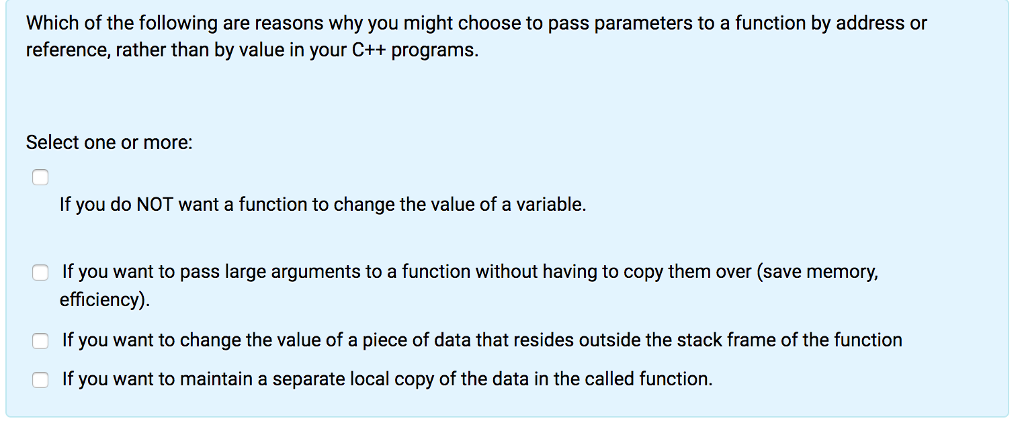 solved-which-of-the-following-are-reasons-why-you-might-chegg