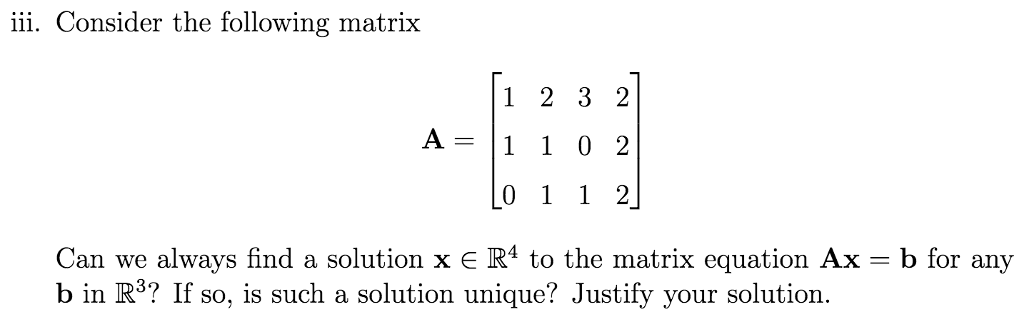 Solved 1. (5 points) span and Linear Independence Suppose we | Chegg.com