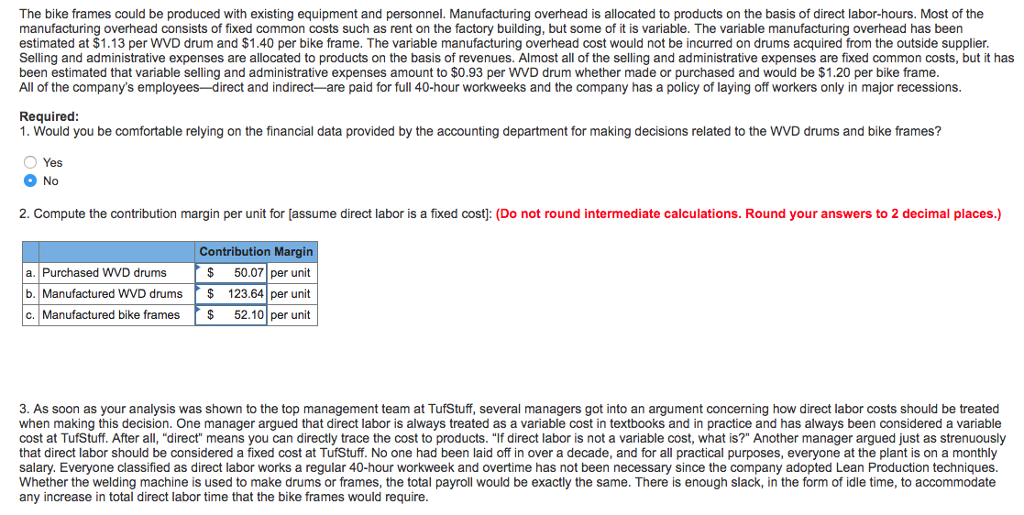 Solved TufStuff, Inc., sells a wide range of drums, bins,