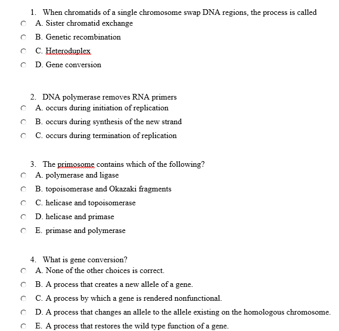 Solved Genetics HW Help please? (If you can't answer all | Chegg.com